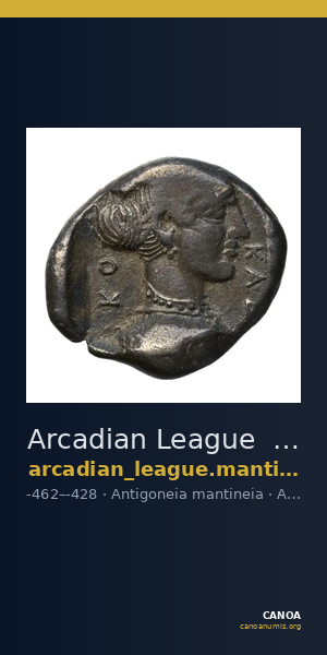 Arcadian League  Antigoneia Williams 1965 Period IV — CANOA