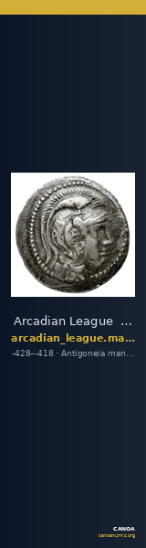 Arcadian League  Antigoneia Williams 1965 Period V — CANOA