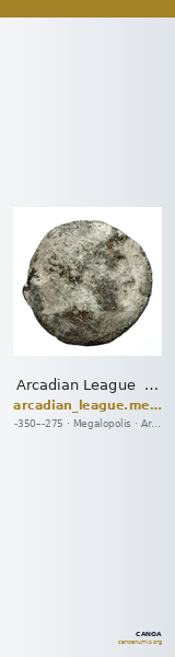 Arcadian League  Megalopolis BMC Arcadia 55-61 — CANOA