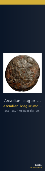 Arcadian League  Megalopolis BMC Arcadia 75 — CANOA