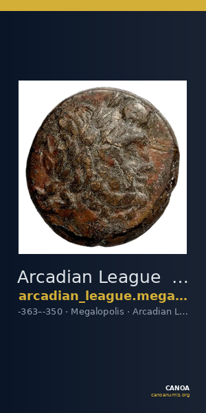Arcadian League  Megalopolis BMC Arcadia 75 — CANOA
