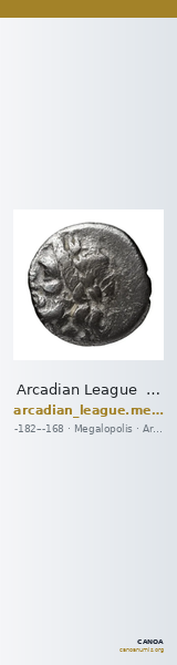 Arcadian League  Megalopolis Dengate 1967 Period IIb-III — CANOA