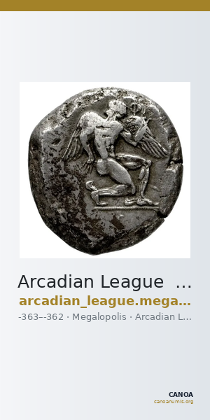 Arcadian League  Megalopolis Gerin 1986 1-32 — CANOA