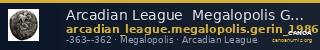 Arcadian League  Megalopolis Gerin 1986 1-32 — CANOA