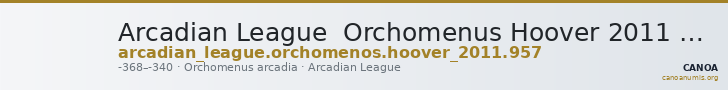 Arcadian League Orchomenus Hoover 2011 957 — CANOA