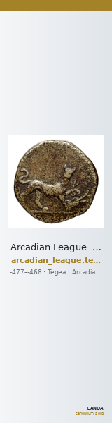 Arcadian League  Tegea Williams 1965 Period II — CANOA