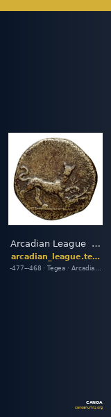 Arcadian League  Tegea Williams 1965 Period II — CANOA