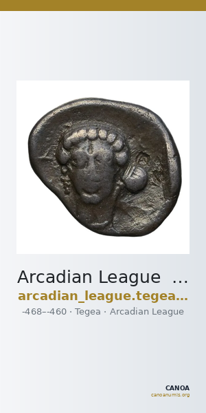 Arcadian League  Tegea Williams 1965 Period III — CANOA