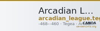 Arcadian League  Tegea Williams 1965 Period III_175-177 — CANOA