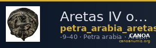 Aretas IV of Nabataea Petra Barkay 2019 187 — CANOA