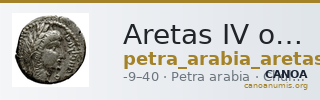 Aretas IV of Nabataea Petra Barkay 2019 89, 104, 123, 125, 129, 135 — CANOA