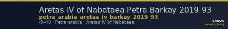 Aretas IV of Nabataea Petra Barkay 2019 93 — CANOA