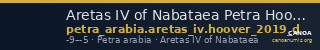 Aretas IV of Nabataea Petra Hoover 2019 Group D — CANOA