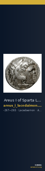 Areus I of Sparta Lacedaemon Grunauer 1978 gruppe_I — CANOA