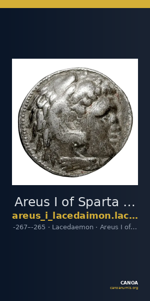 Areus I of Sparta Lacedaemon Grunauer 1978 gruppe_I — CANOA