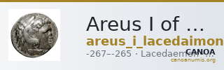 Areus I of Sparta Lacedaemon Grunauer 1978 gruppe_I — CANOA