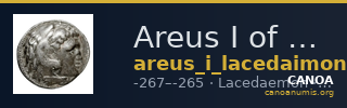 Areus I of Sparta Lacedaemon Grunauer 1978 gruppe_I — CANOA