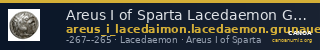 Areus I of Sparta Lacedaemon Grunauer 1978 gruppe_I — CANOA