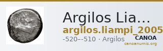 Argilos Liampi 2005 Period I, staters — CANOA