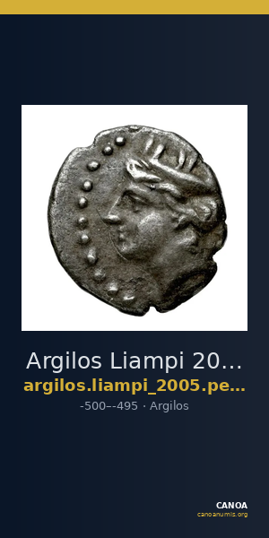 Argilos Liampi 2005 Period III, staters and hemistaters — CANOA