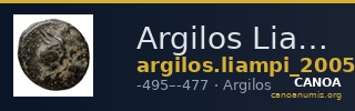 Argilos Liampi 2005 Period IV, staters — CANOA