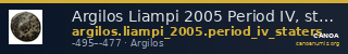 Argilos Liampi 2005 Period IV, staters — CANOA