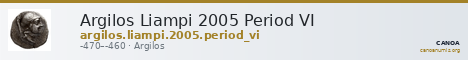 Argilos Liampi 2005 Period VI — CANOA