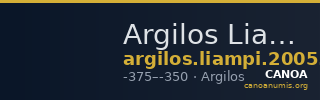 Argilos Liampi 2005 Period VIII — CANOA