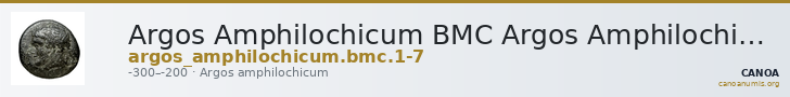 Argos Amphilochicum BMC Argos Amphilochicum 1-7 — CANOA
