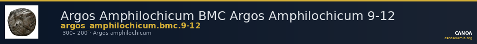 Argos Amphilochicum BMC Argos Amphilochicum 9-12 — CANOA