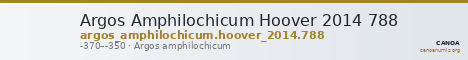 Argos Amphilochicum Hoover 2014 788 — CANOA