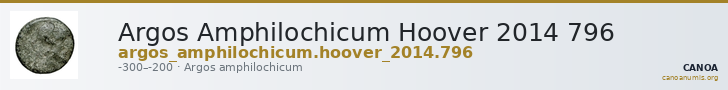 Argos Amphilochicum Hoover 2014 796 — CANOA