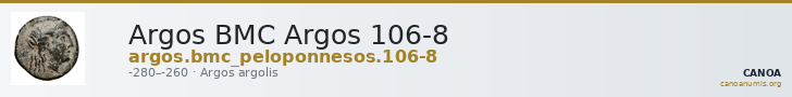 Argos BMC Argos 106-8 — CANOA