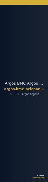 Argos BMC Argos 136 — CANOA