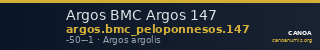 Argos BMC Argos 147 — CANOA