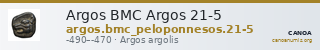 Argos BMC Argos 21-5 — CANOA