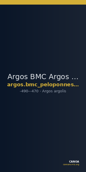 Argos BMC Argos 27-8 — CANOA