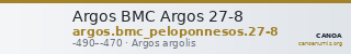 Argos BMC Argos 27-8 — CANOA