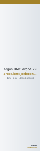 Argos BMC Argos 29 — CANOA