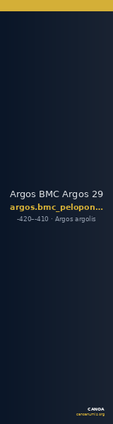 Argos BMC Argos 29 — CANOA