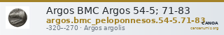 Argos BMC Argos 54-5; 71-83 — CANOA