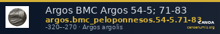 Argos BMC Argos 54-5; 71-83 — CANOA