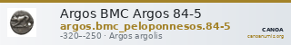 Argos BMC Argos 84-5 — CANOA