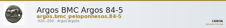 Argos BMC Argos 84-5 — CANOA