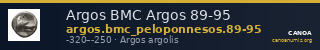 Argos BMC Argos 89-95 — CANOA
