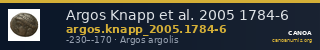 Argos Knapp et al. 2005 1784-6 — CANOA