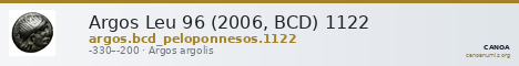 Argos Leu 96 (2006, BCD) 1122 — CANOA