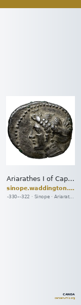 Ariarathes I of Cappadocia Sinope Waddington 1925 35 — CANOA