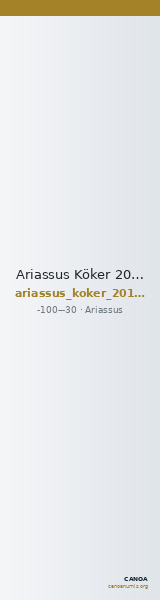 Ariassus Köker 2013 1-6 — CANOA