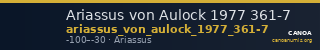 Ariassus von Aulock 1977 361-7 — CANOA